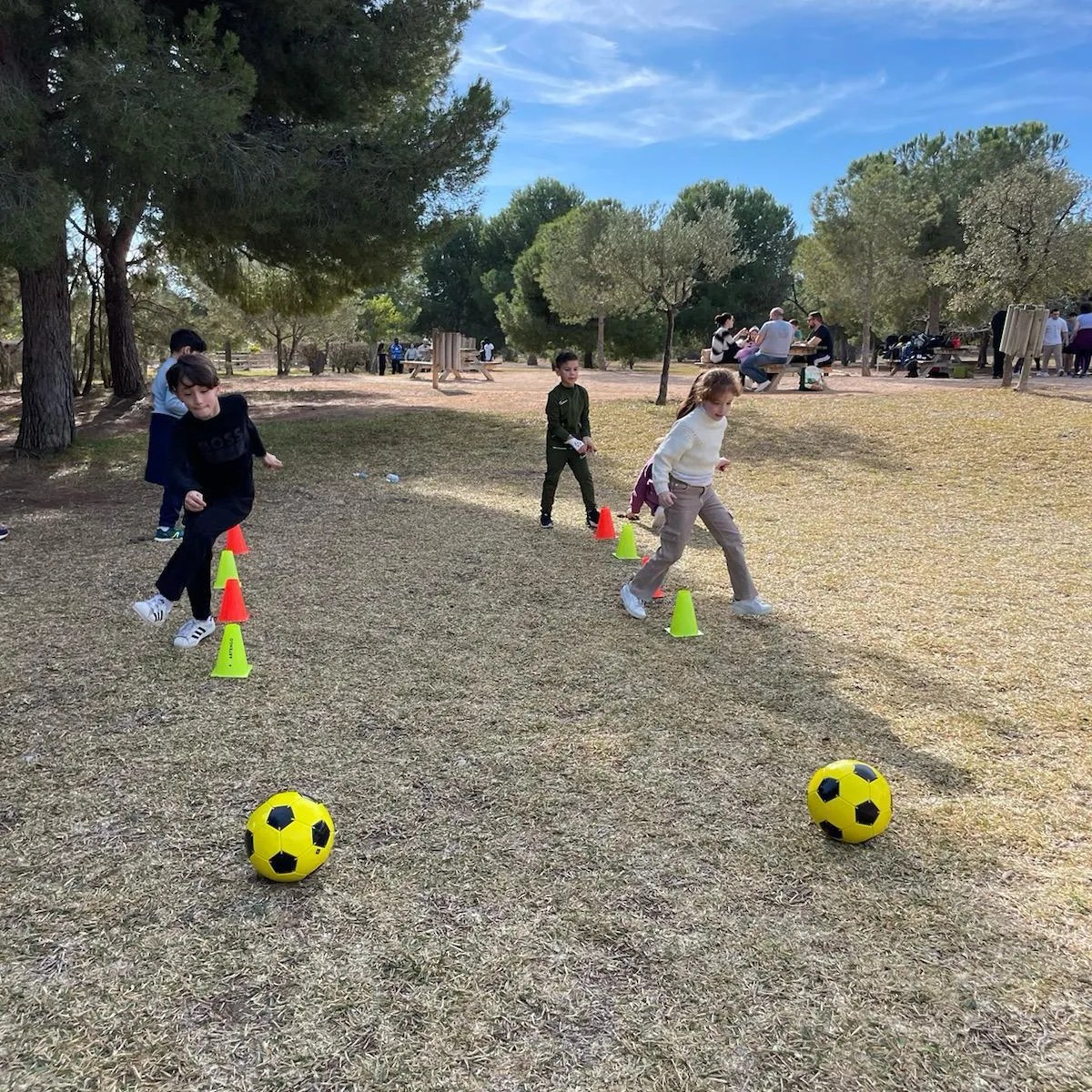   Salida de Impulsa Kumpani con los grupos de Infantil y Primaria al Parque de los Patos de la Universidad de Alicante