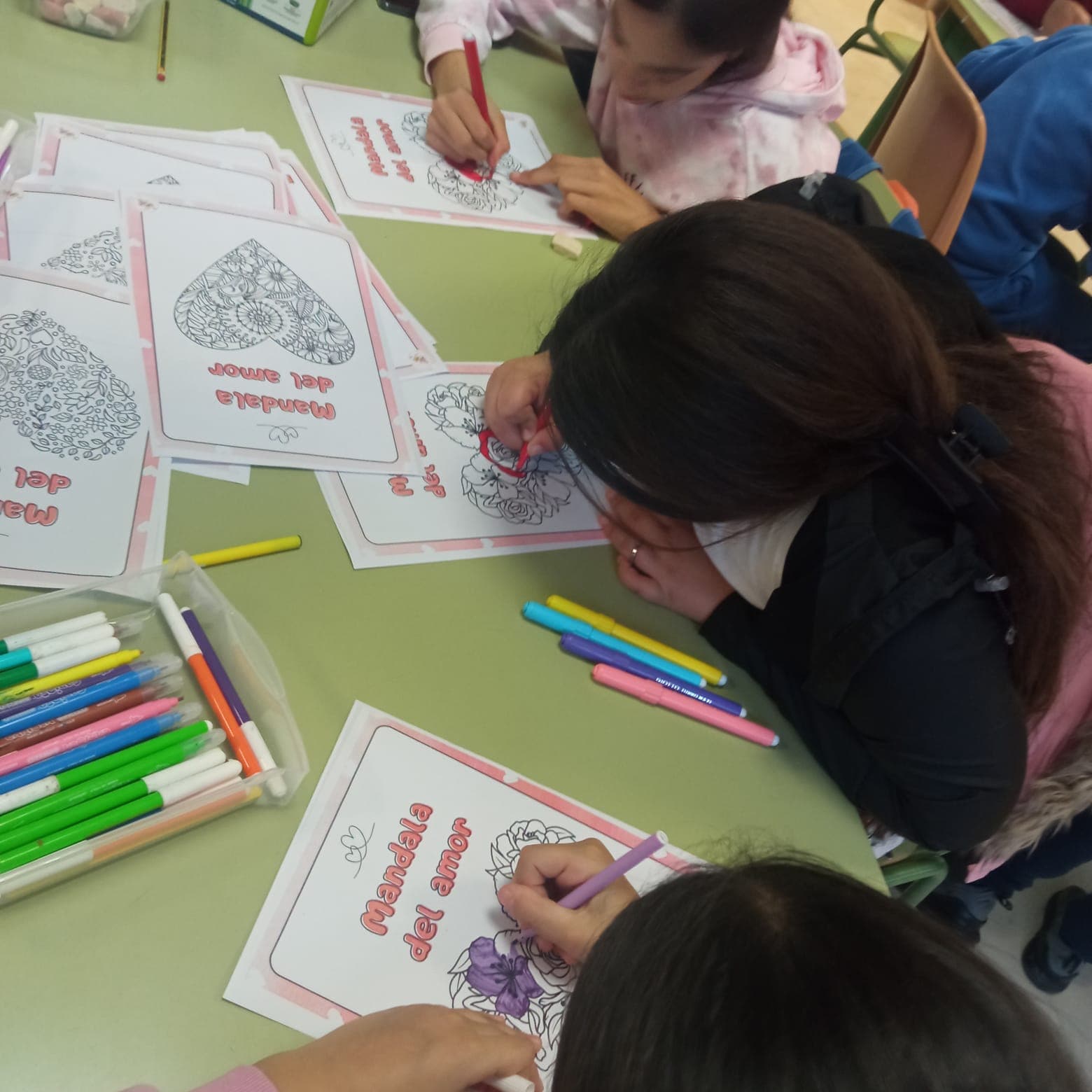   Talleres para celebrar el día del amor y de la amistad con nuestros diferentes grupos de educación