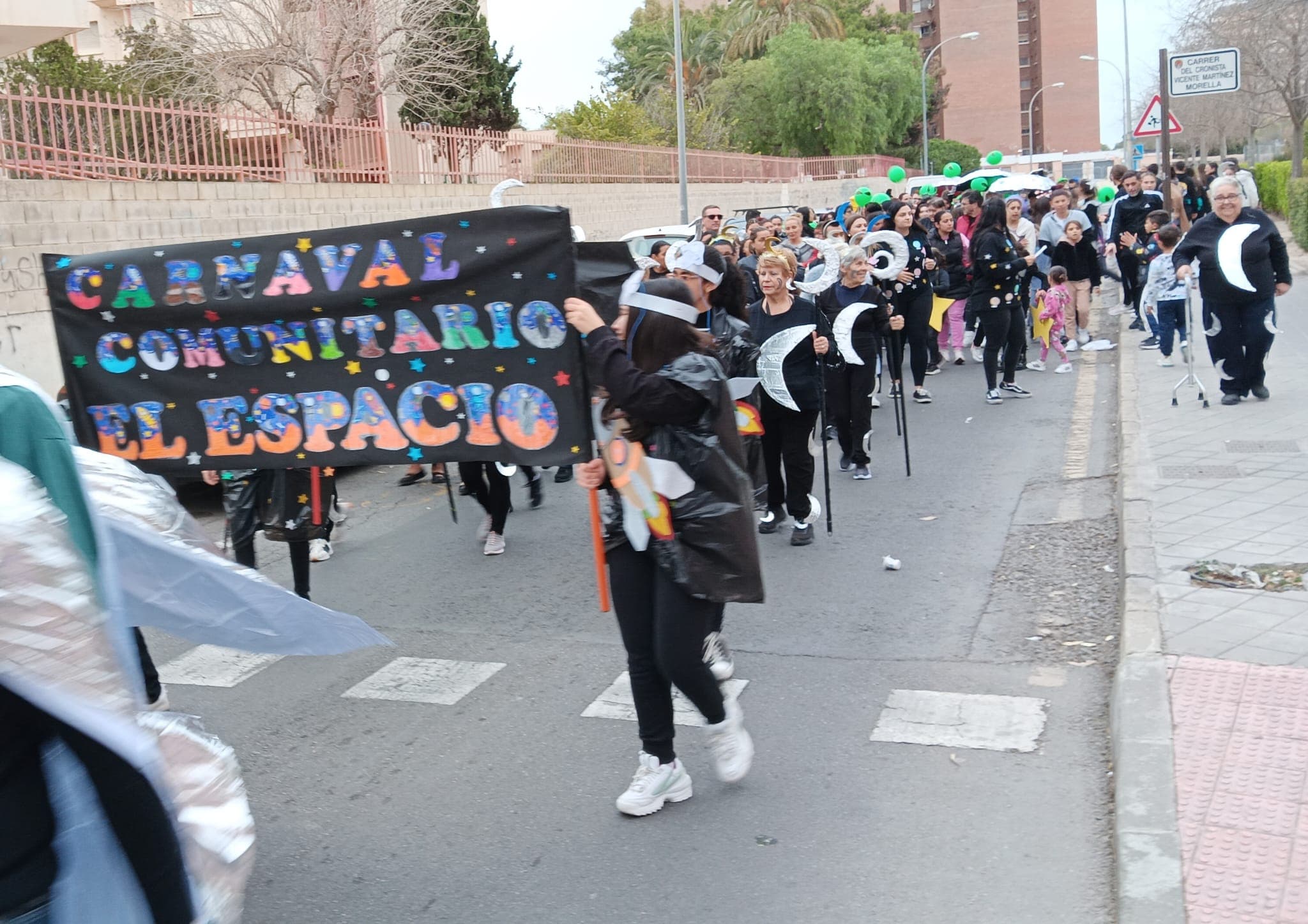   Carnaval comunitario espacial